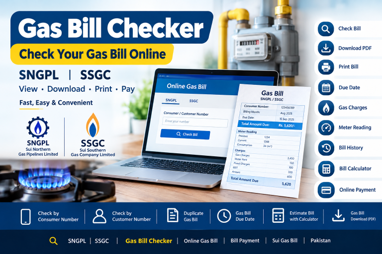 Gas Bill Checker