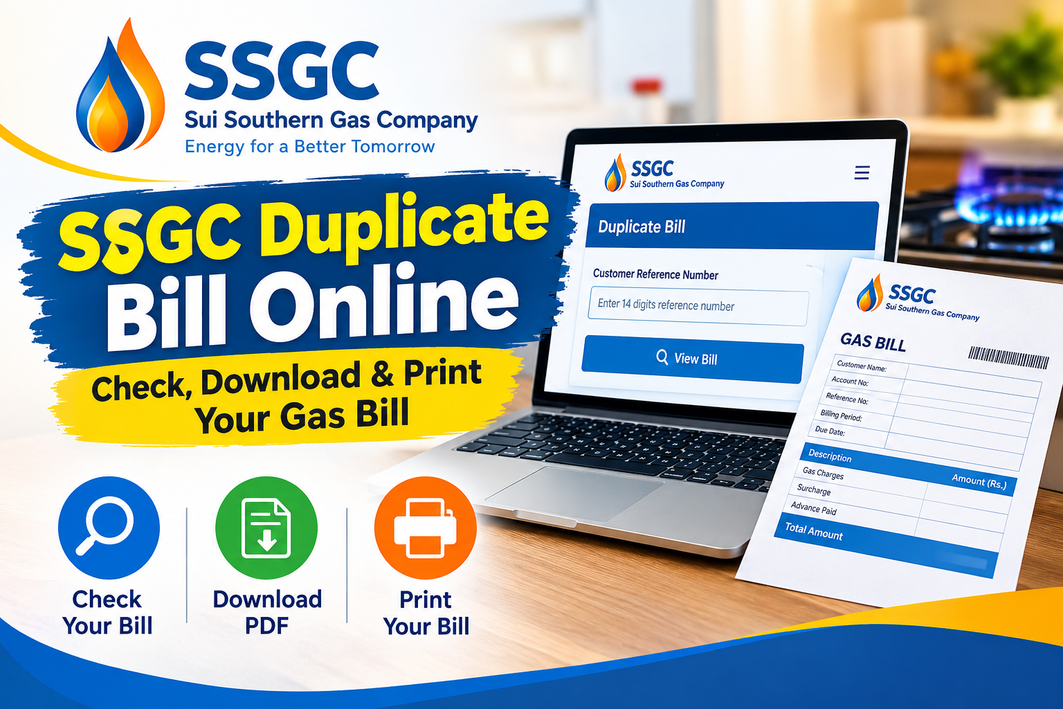 SSGC Duplicate Bill